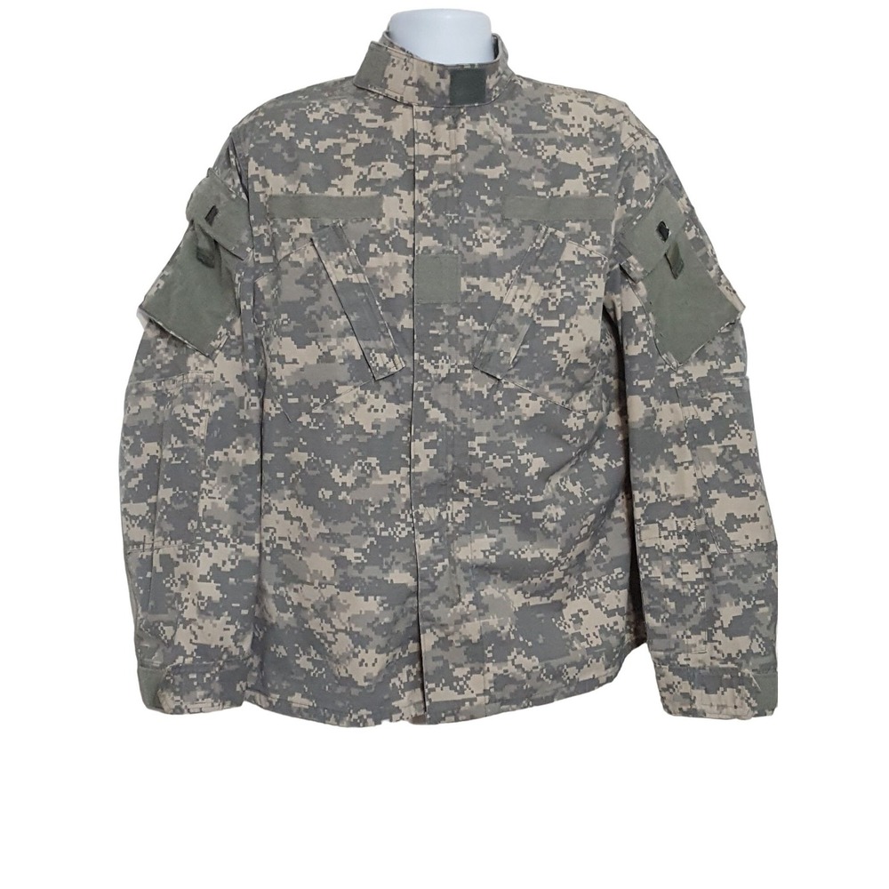 Genuine US army troops field jacket Medium BDU digital ACU camo military issue